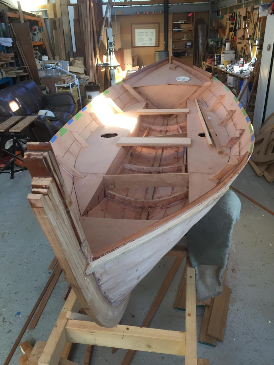 Wemyss Skiff starting to take shape